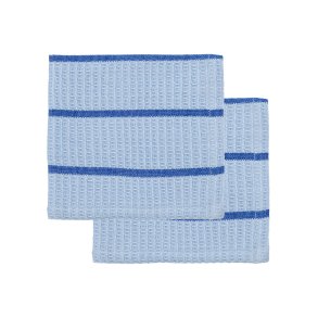 House Doctor Rena Karklud 2 stk. Lysebl�/Bl�