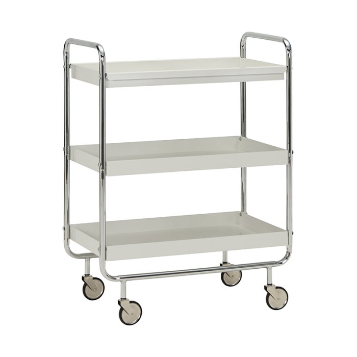 House Doctor Roll Trolley R�hvid/Krom Large