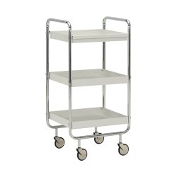 House Doctor Roll Trolley R�hvid/Krom Small