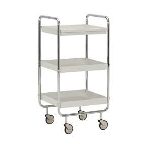 House Doctor Roll Trolley R�hvid/Krom Small