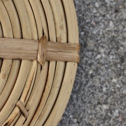 House Doctor Round Kurv m/ Lg 2 stk. Natur