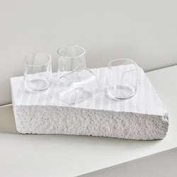 House Doctor Sand Vandglas 4 stk. Klar