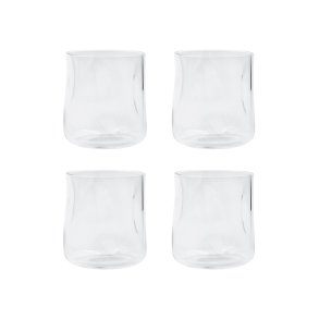 House Doctor Sand Vandglas 4 stk. Klar