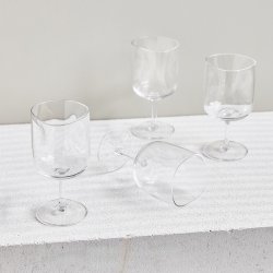 House Doctor Sand Vinglas 4 stk. Klar