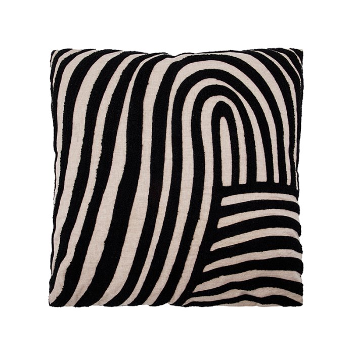 House Doctor Sky Pude 50x50 cm Sand/Sort