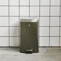 House Doctor Sort Affaldsspand 20 L Dyb Gr�n