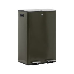 House Doctor Sort Affaldsspand 60 L Dyb Gr�n