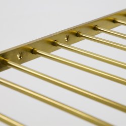 House Doctor Stilio Vinglasstativ Antik Guldfinish