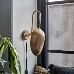 House Doctor Swan Vglampe Antik Messingfinish