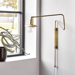 House Doctor Swing Vglampe Messing Finish