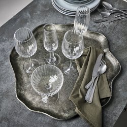 House Doctor Talas Bakke Antik Sort Messingfinish