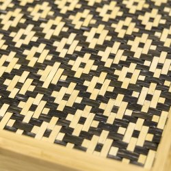 House Doctor Tray Bakkebord Sort/Natur