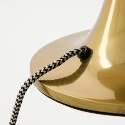 House Doctor Tulip Bordlampe Antik Messingfinish