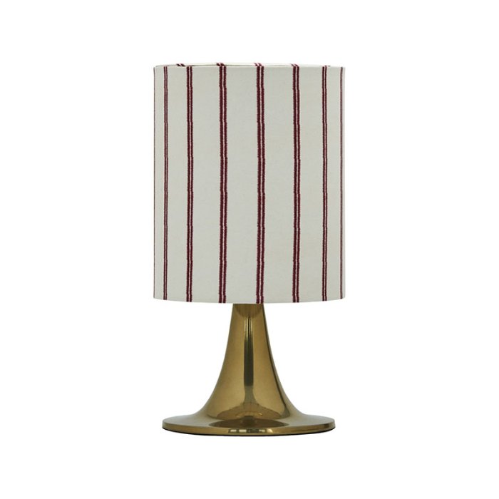 House Doctor Tulip Bordlampe Antik Messingfinish
