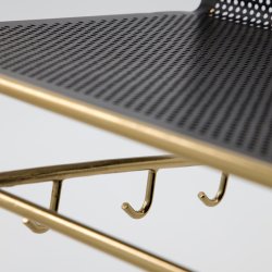 House Doctor Wally Hylde Antik Messingfinish/Sort