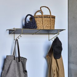 House Doctor Wally Hylde Antik Messingfinish/Sort