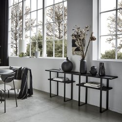 House Doctor Woda Konsolbord Sort