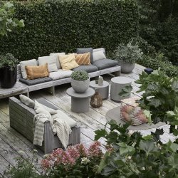 House Doctor Woodie Bord Natur