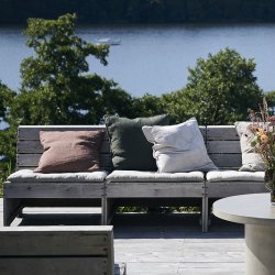 House Doctor Woodie Loungestol Natur