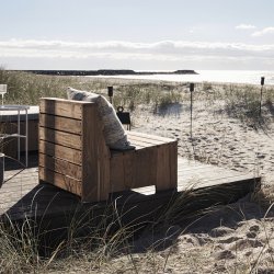House Doctor Woodie Loungestol Natur