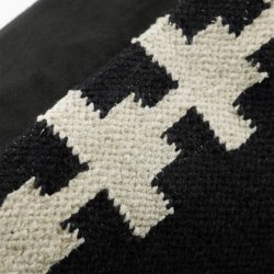 House Doctor Wulo Pudebetrk 50x50 cm Sort