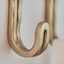 House Doctor Yra Knager Lille - 4 stk. - Messingfinish