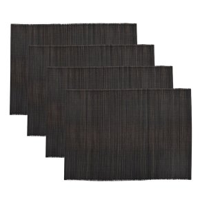 House Doctor Bamb D�kkeservietter 4 stk. Sort