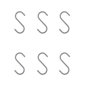 House Doctor Snap 6 stk. S-Kroge - Sm