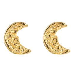 House of Vincent Crescent Moon - reringe - Forgyldt 