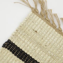 House Doctor Sima Tppe 90x60 cm Sort/Natur