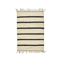 House Doctor Sima Tppe 90x60 cm Sort/Natur