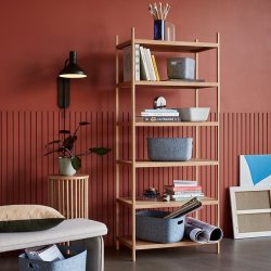 Hbsch Folk Rundt Sidebord - Eg