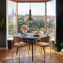 H&uuml;bsch Arch Spisestolshynde- Natur