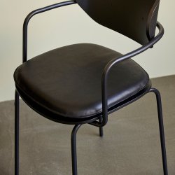 H&uuml;bsch Arch Spisestolshynde- Sort