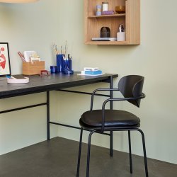 H&uuml;bsch Arch Spisestolshynde- Sort