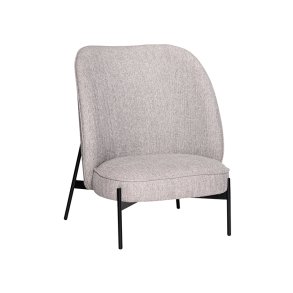 H�bsch Area Loungestol Lysegr�