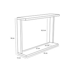 H�bsch Base Spejl Natur