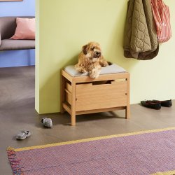 H&uuml;bsch Bifi Bnk Sand/Natur