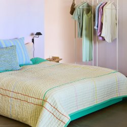 H�bsch Blend Pude 50x50cm Lysebl�