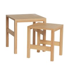 Hbsch Puzzle Sideborde - St m. 2 stk. - Eg