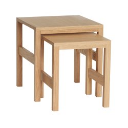 Hbsch Puzzle Sideborde - St m. 2 stk. - Eg