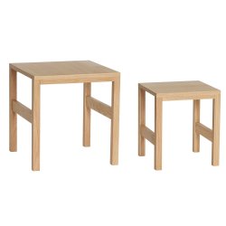 Hbsch Puzzle Sideborde - St m. 2 stk. - Eg