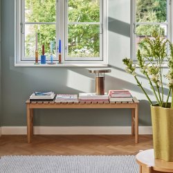 H&uuml;bsch BringMe LED Bordlampe - Bruneret Messing