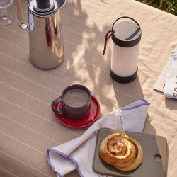 Hbsch Camp Transportabel Lampe Sort