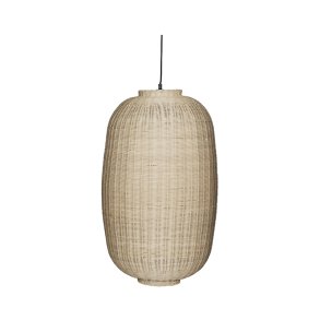 Hbsch Chand Pendant Lampe - Oval - Natur