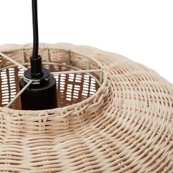 Hbsch Chand Pendant Lampe - Ellipse - Natur