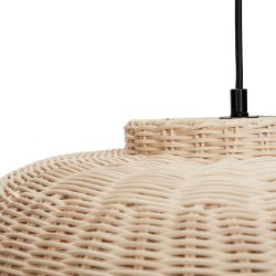 Hbsch Chand Pendant Lampe - Ellipse - Natur