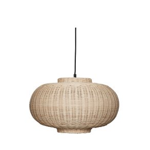 Hbsch Chand Pendant Lampe - Ellipse - Natur