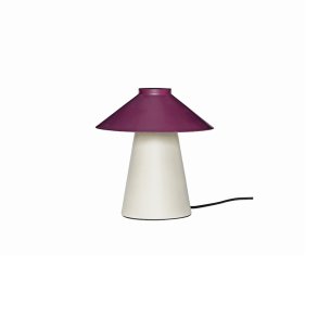 Hbsch Chipper Bordlampe - Sand/Burgundy