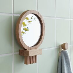 Hbsch Comb Hndspejl - Natur 